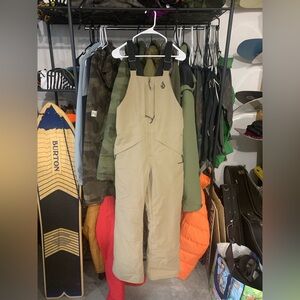 Volcom Barkley Insulated Bibs | Kids | Medium